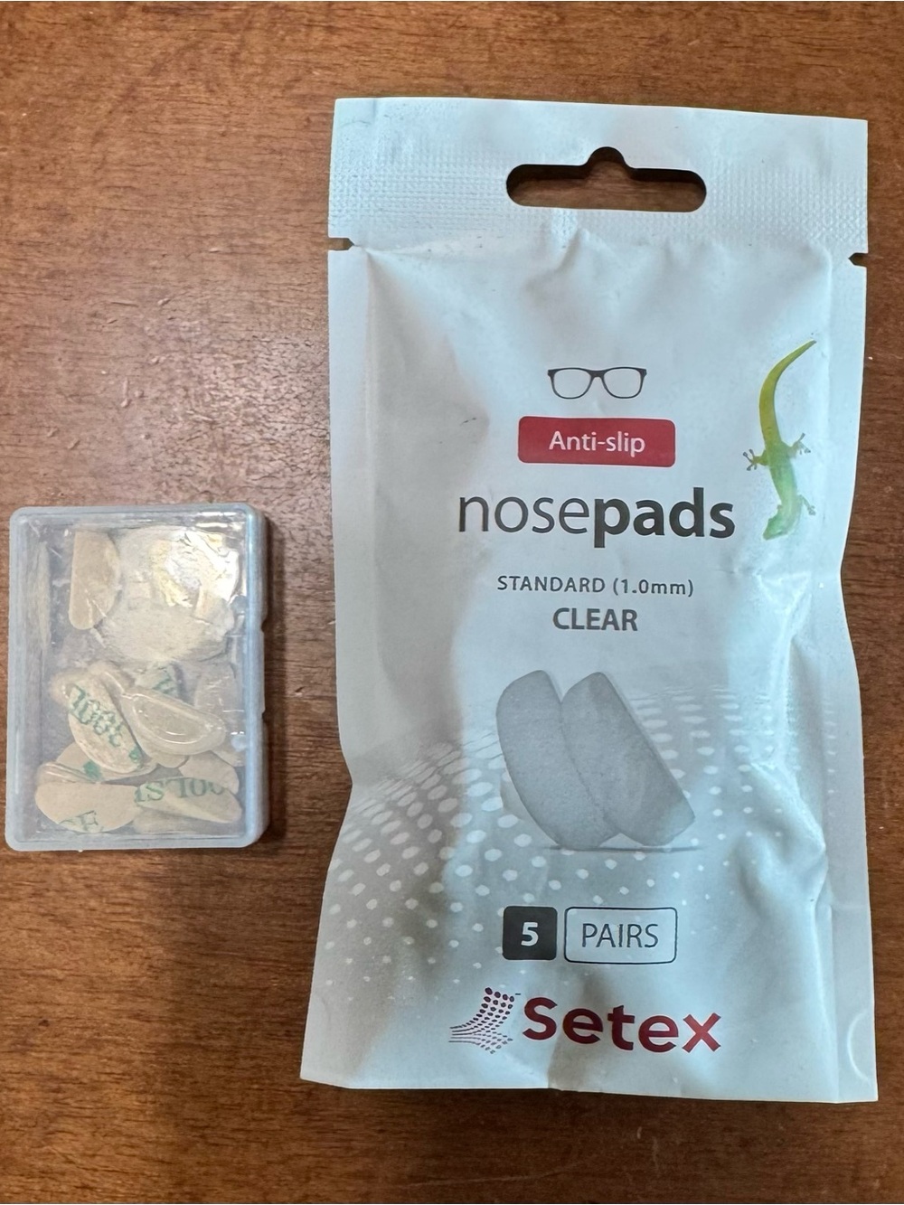 Setex Clear Anti-Slip Nose Pads (5 Pairs)